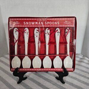 Williams Sonoma Snowman Spoons or Ornaments